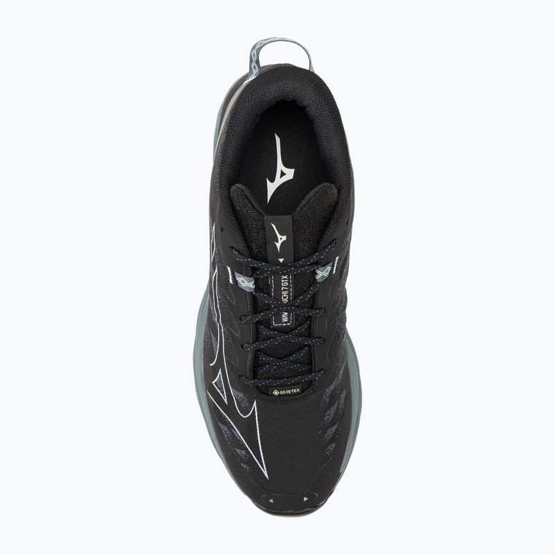 Scarpe da corsa da uomo Mizuno Wave Daichi 7 GTX nero/blu scuro/tempestivo 7