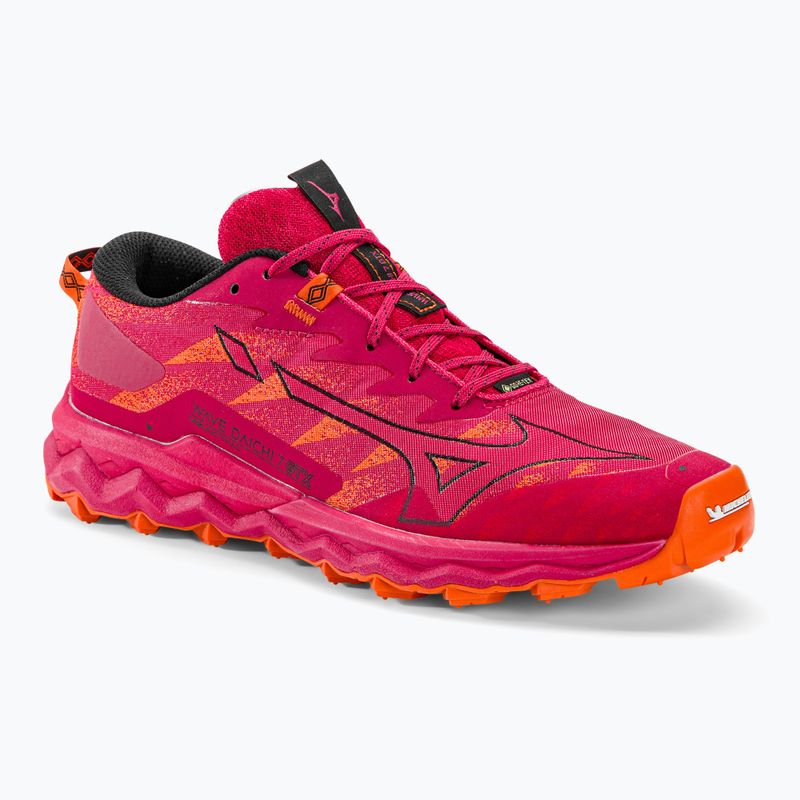 Scarpe da corsa da donna Mizuno Wave Daichi 7 GTX jazzy/tigerlily/nero