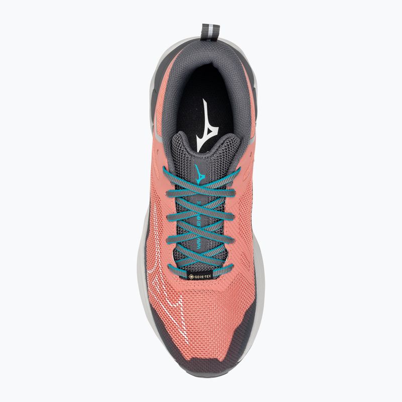 Scarpe da corsa da donna Mizuno Wave Ibuki 4 GTX lantana/quiet shade/buebird 6