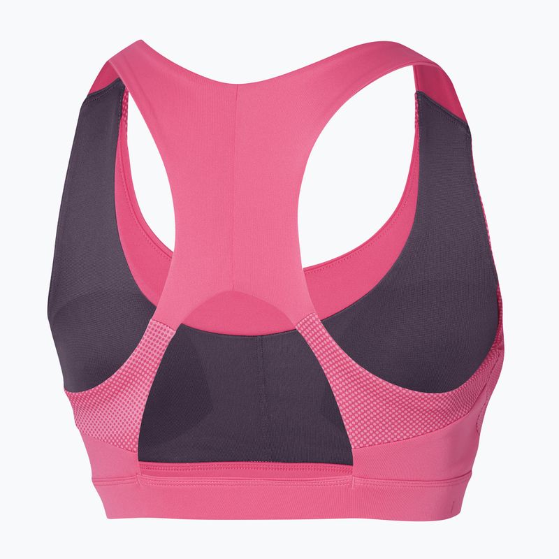 Reggiseno Mizuno Alpha Graphic sangria sunset 2