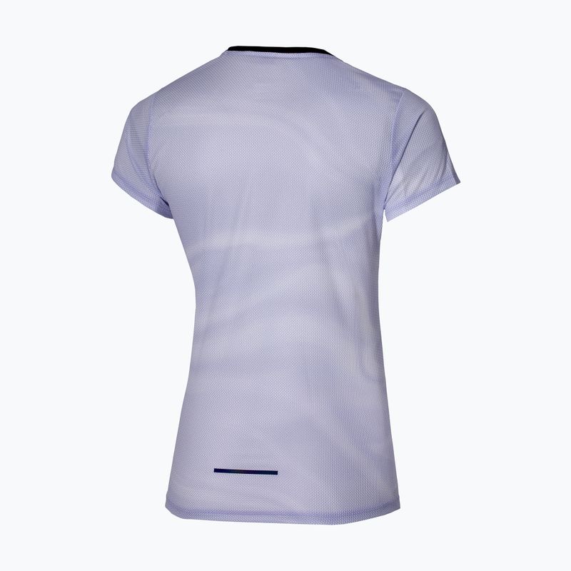 Maglietta da corsa da donna Mizuno Premium Aero Tee bianco neve/cardo 2