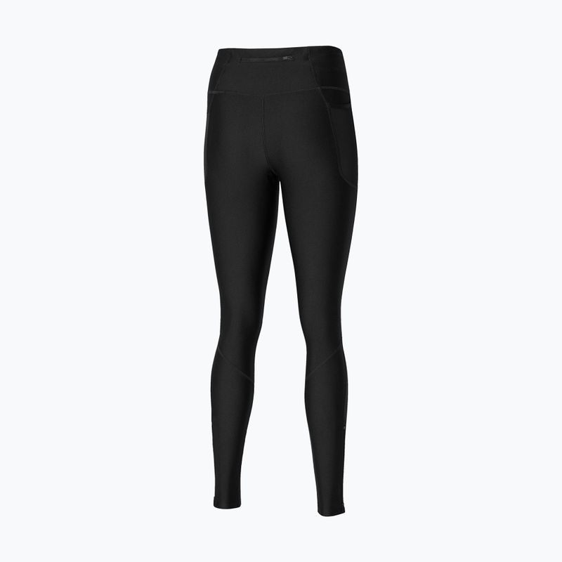 Leggings da corsa da donna Mizuno BG3000 nero 4