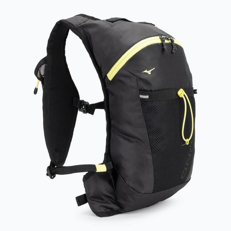 Zaino da corsa Mizuno 8 l nero/giallo 2