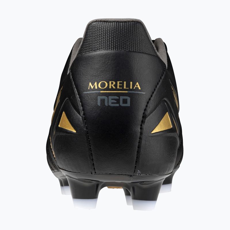 Scarpe da calcio Mizuno Morelia Neo IV Pro MD uomo nero/oro/nero 9