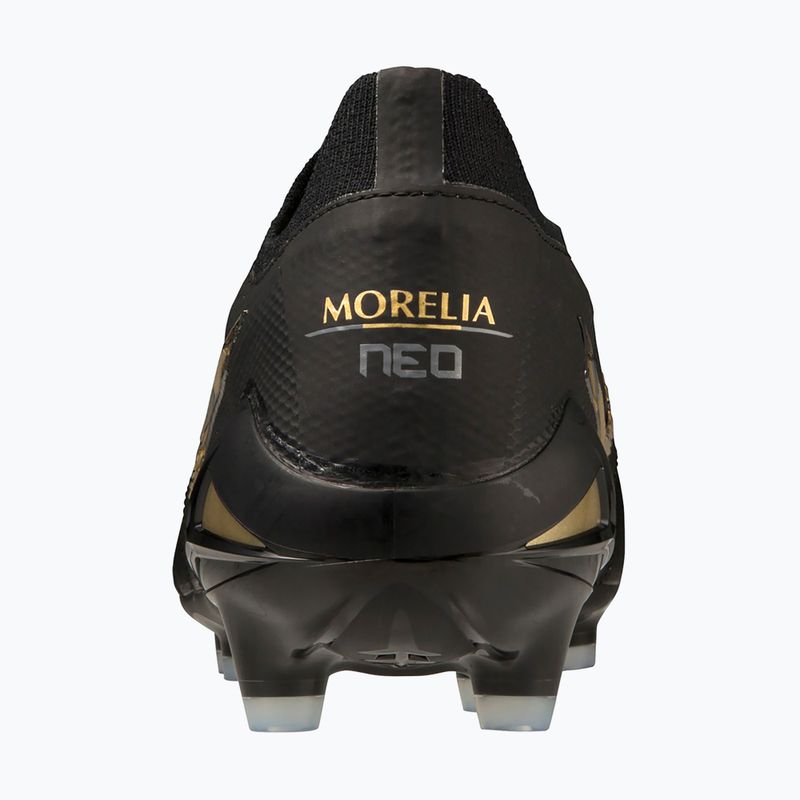 Scarpe da calcio Mizuno Morelia Neo IV Beta JP MD uomo nero/oro/nero 8