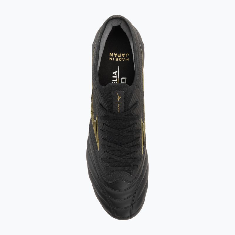 Scarpe da calcio Mizuno Morelia Neo IV Beta JP MD uomo nero/oro/nero 7