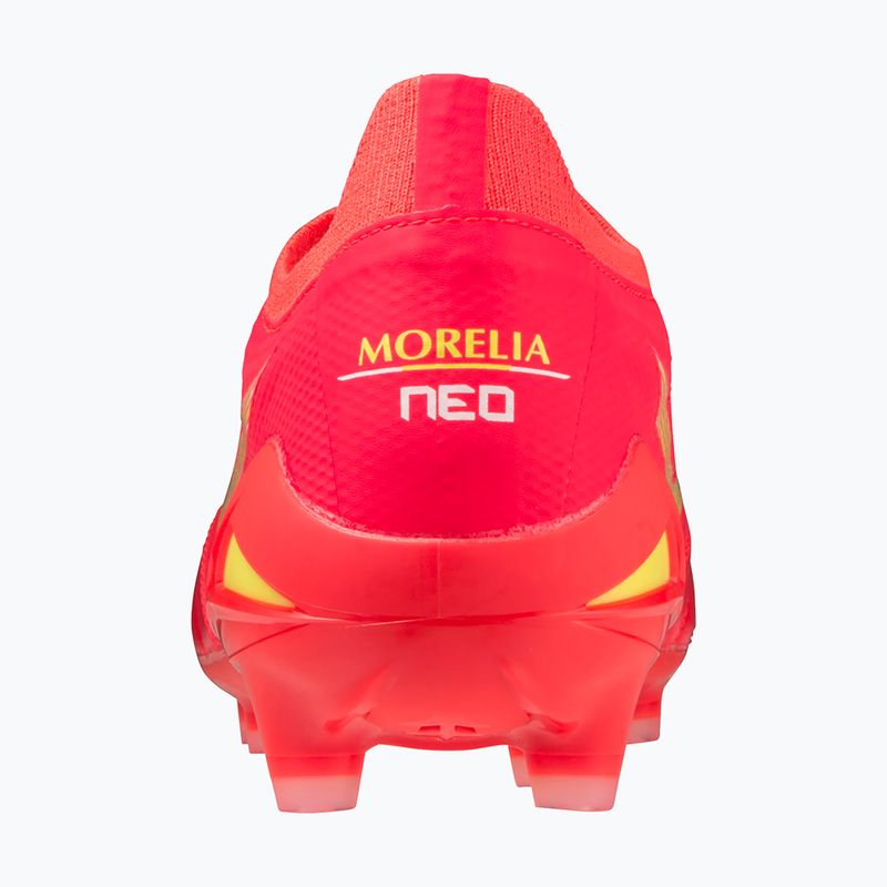 Scarpe da calcio Mizuno Morelia Neo IV Beta Elite MD Uomo flery coral2/bolt2/flery coral2 8