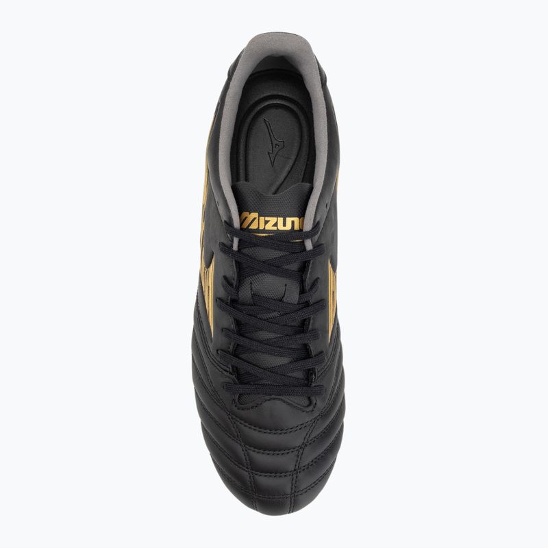 Scarpe da calcio Mizuno Morelia Neo IV Pro MIX nero/oro/nero 5