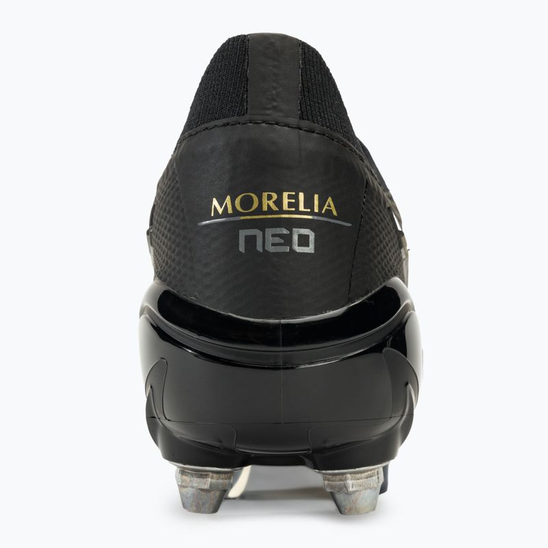 Scarpe da calcio Mizuno Morelia Neo IV Beta SG da uomo nero/oro/nero 6