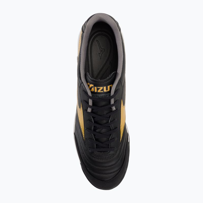 Scarpe da calcio Mizuno Morelia Sala Classic IN nero/oro/ombra scura da uomo 6