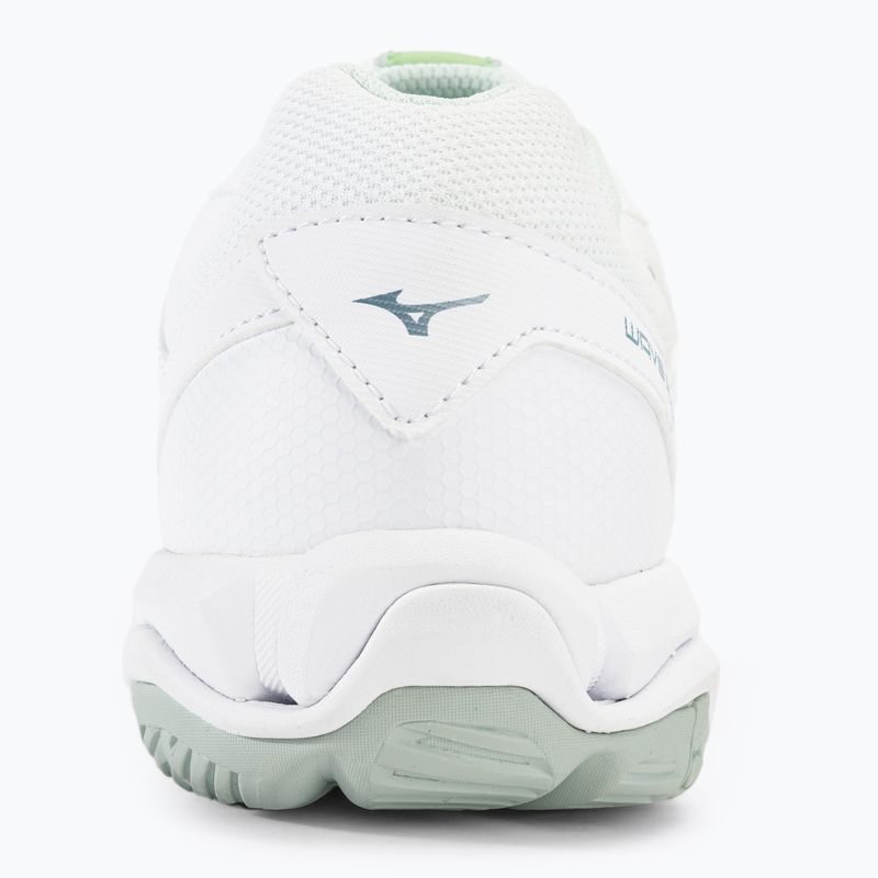 Scarpe da pallamano da donna Mizuno Wave Phantom 3 bianco/glacial ridge/patinagreen 6