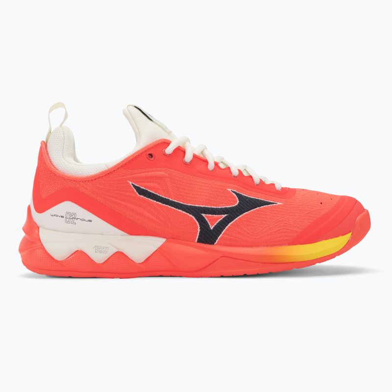 Scarpe da pallavolo da uomo Mizuno Wave Luminous 2 neon flame/nero/bolt2 neon 2