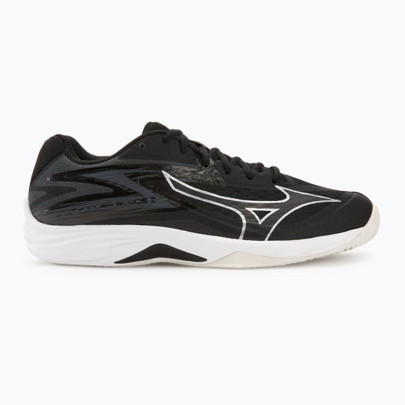 Scarpe da pallavolo Mizuno Thunder Blade Z nero/argento 2