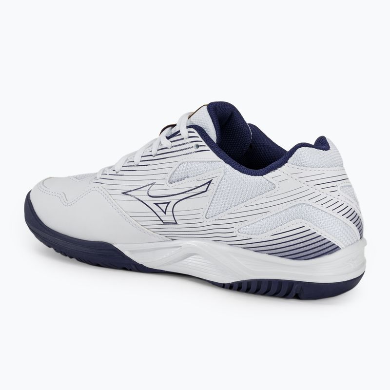 Scarpe da pallavolo da uomo Mizuno Cyclone Speed 4 bianco/blueribbon/mp gold 3