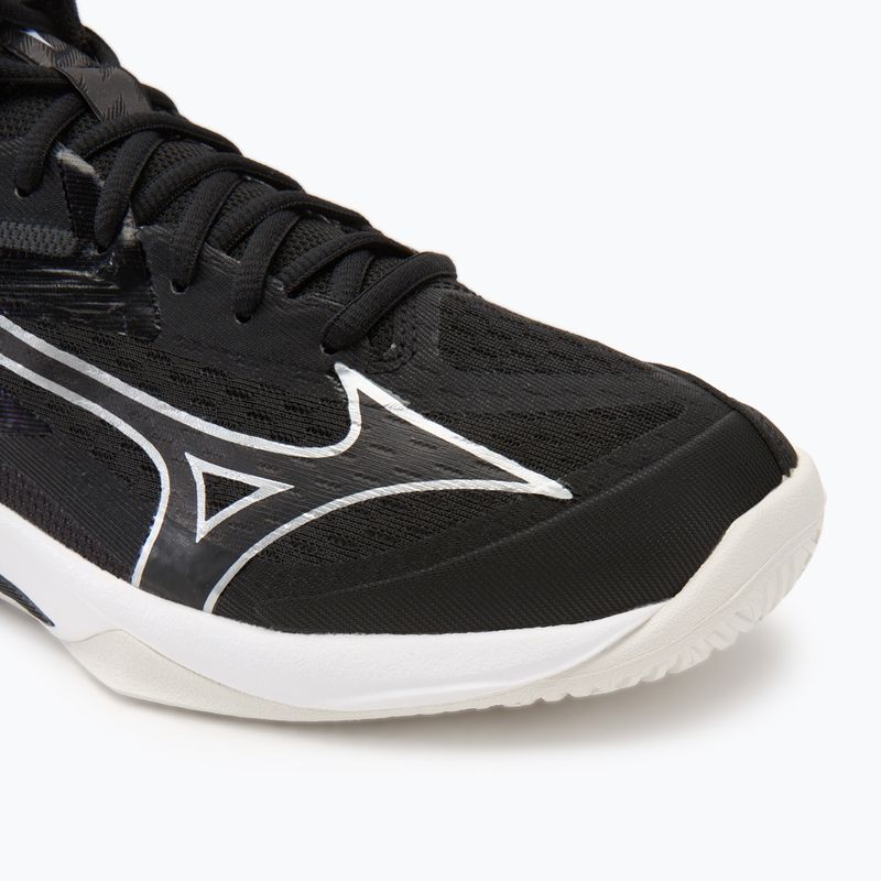 Scarpe da pallavolo Mizuno Thunder Blade Z Mid nero/argento 7