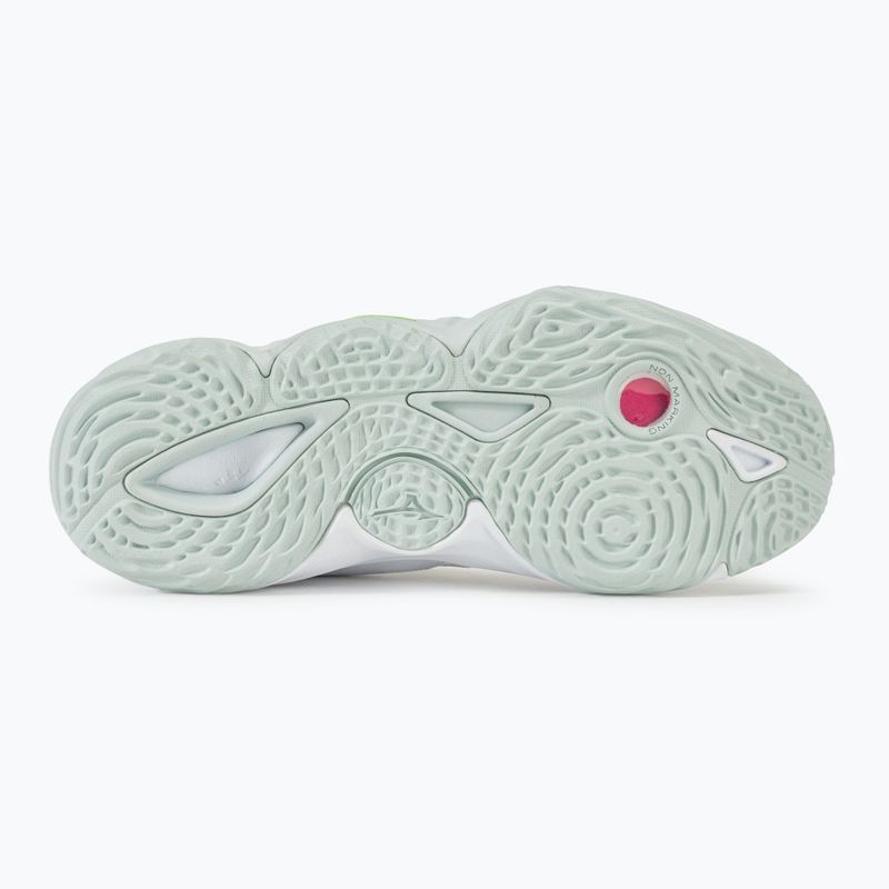 Scarpe da pallavolo donna Mizuno Wave Momentum 3 Mid bianco/glaciale/verde 4