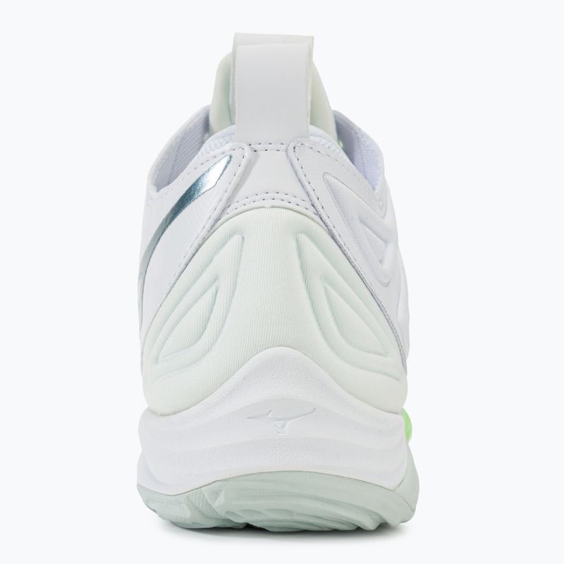 Scarpe da pallavolo donna Mizuno Wave Momentum 3 Mid bianco/glaciale/verde 6