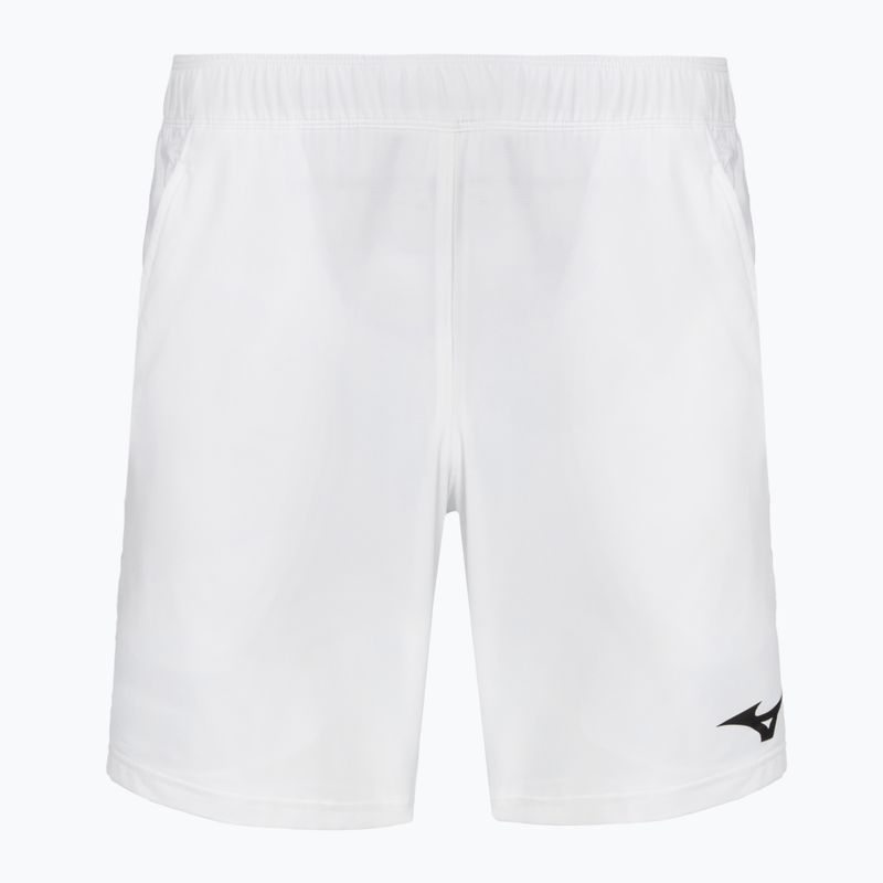 Pantaloncini da tennis da uomo Mizuno 8 in Flex Short bianco