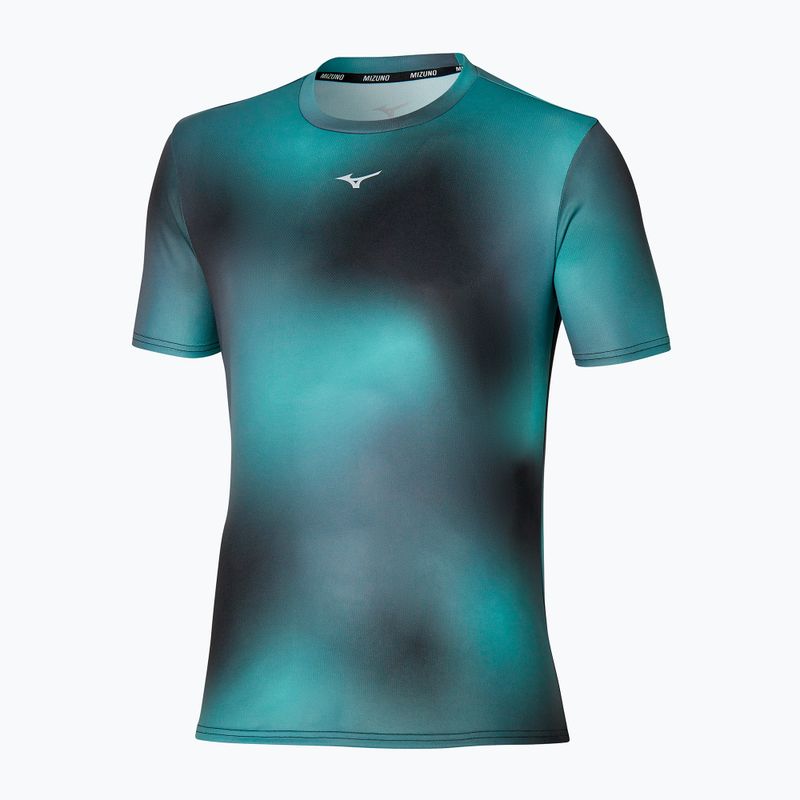 Maglietta da corsa Mizuno Core Graphic Tee acquifera da uomo