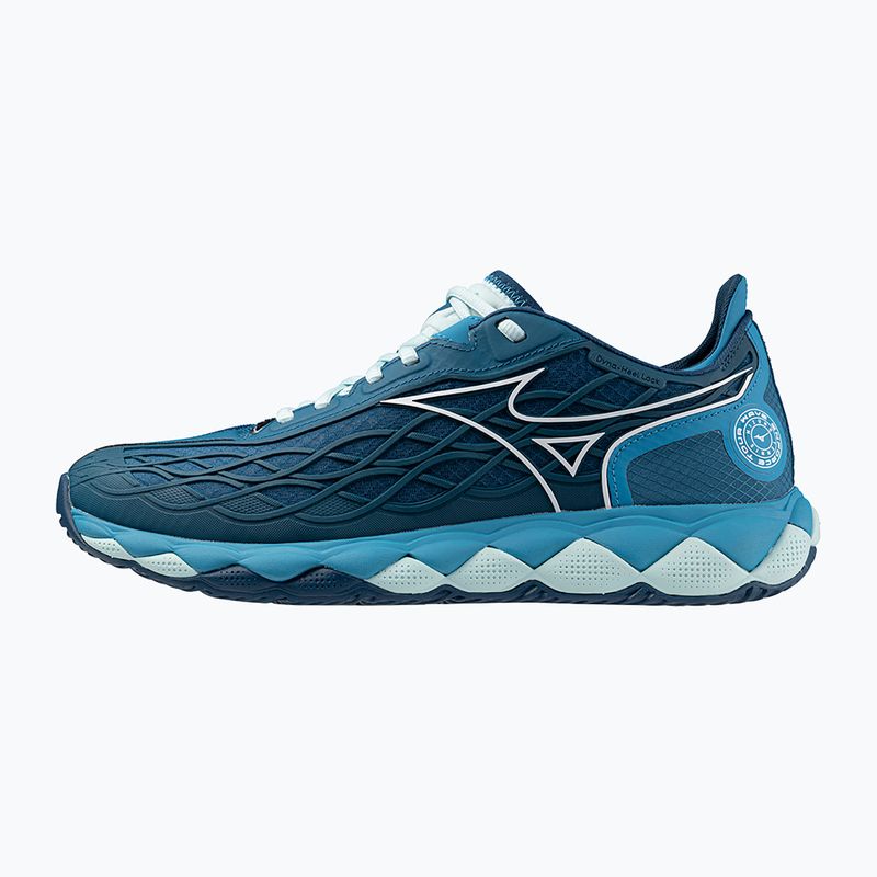 Scarpe da tennis da uomo Mizuno Wave Enforce Tour AC blu marocchino/bianco/bluejay 3