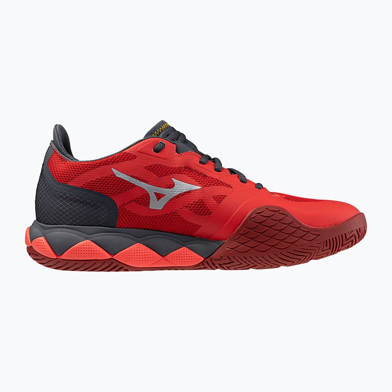 Scarpe da tennis da uomo Mizuno Wave Enforce Tour AC rosso radioso/bianco/ebano 3