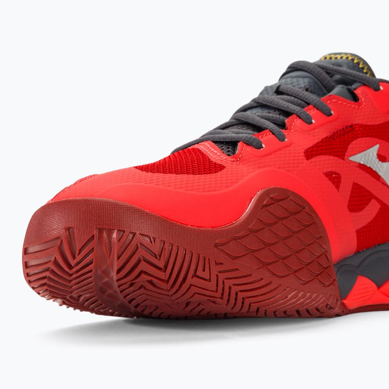 Scarpe da tennis da uomo Mizuno Wave Enforce Tour AC rosso radioso/bianco/ebano 9