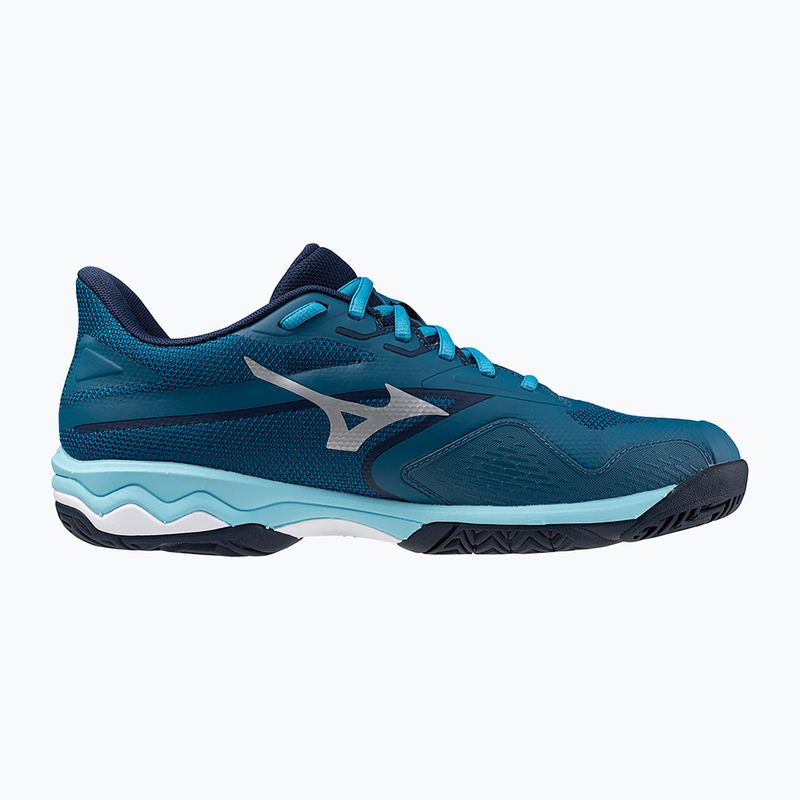 Scarpe da tennis da uomo Mizuno Wave Exceed Light 2 AC blu marocchino / bianco / bluejay 9