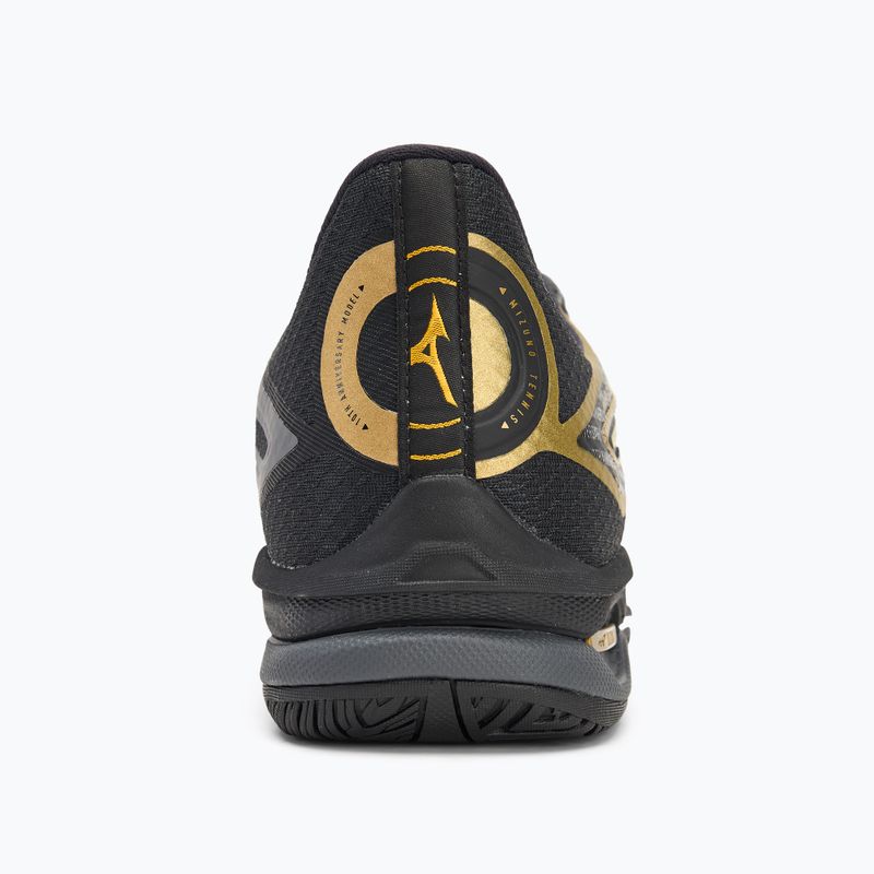 Scarpe da tennis da uomo Mizuno Wave Exceed Tour 6 AC iron gate/oro/nero 6