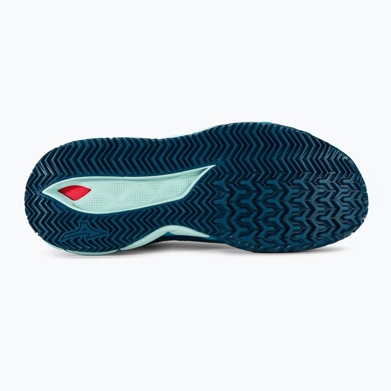 Scarpe da tennis da uomo Mizuno Wave Enforce Tour CC blu marocchino/bianco/bluejay 5
