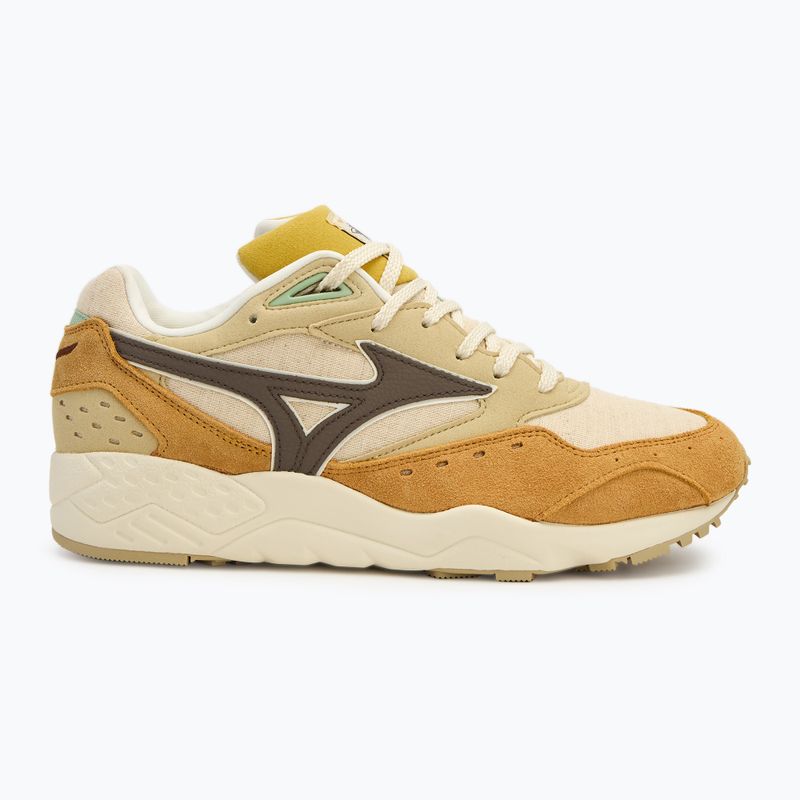 Mizuno Contender Countryside giallo abete rosso/ marrone maggiore/ scarpe immacolate 2