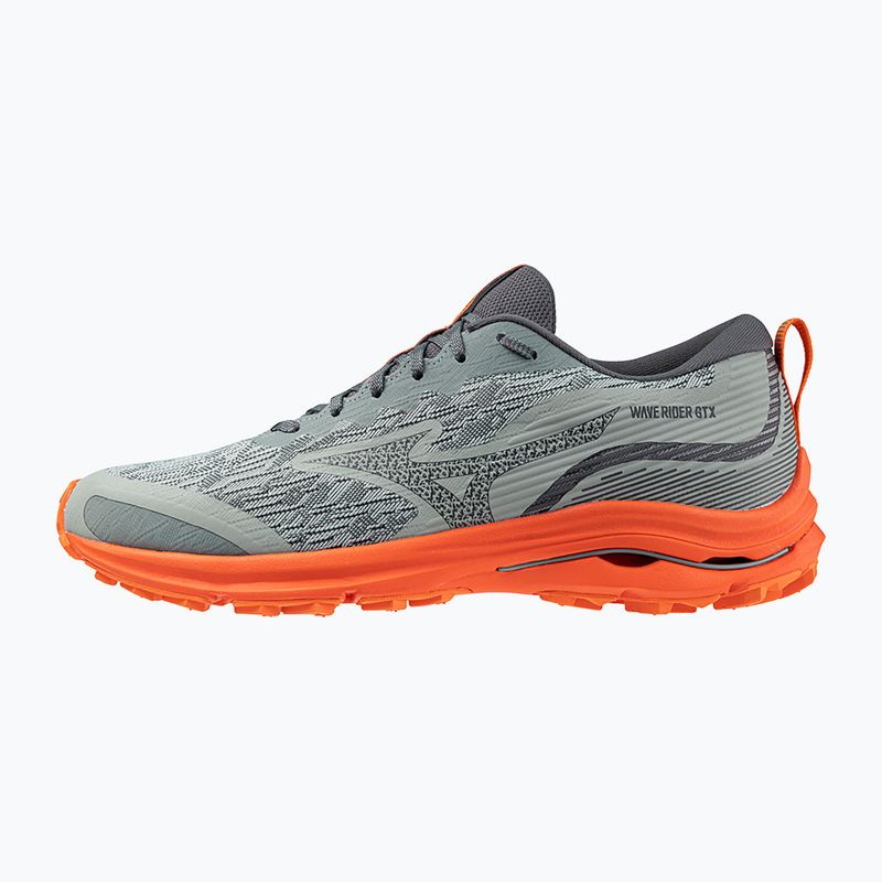 Scarpe da corsa da uomo Mizuno Wave Rider GTX abyss/ ebony/ tangerine tango 8