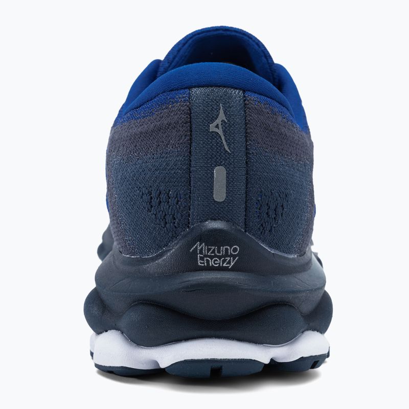 Scarpe da corsa da uomo Mizuno Wave Sky 7 naviga nel web/argento/azzurro 6