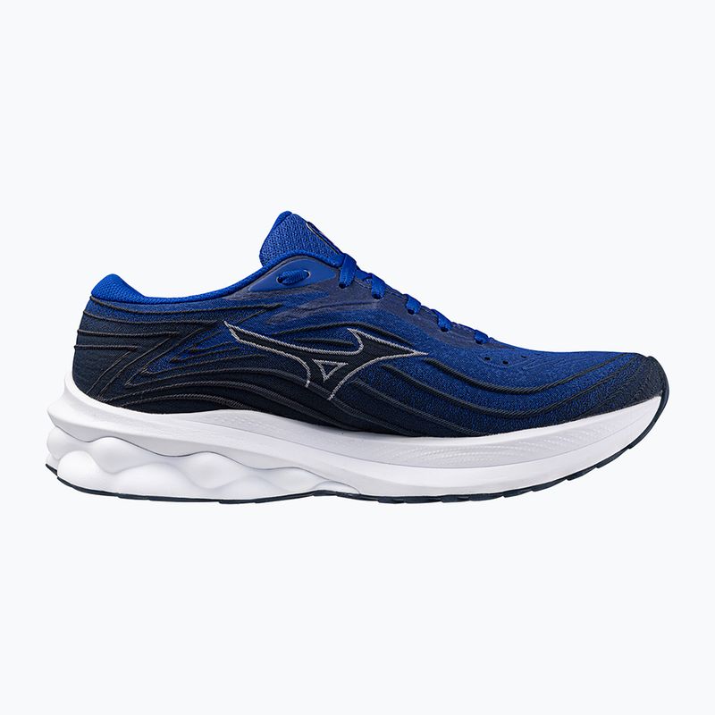 Scarpe da corsa uomo Mizuno Wave Skyrise 5 surf the web/ bianco/ india ink 9