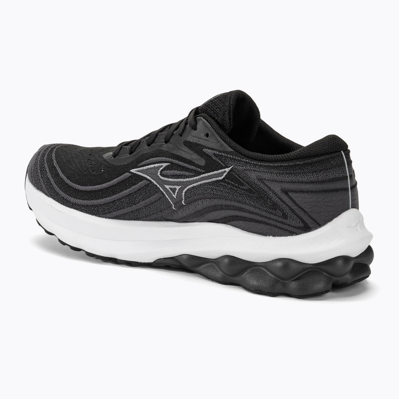 Scarpe da corsa da uomo Mizuno Wave Skyrise 5 nero/bianco/cayenne 3