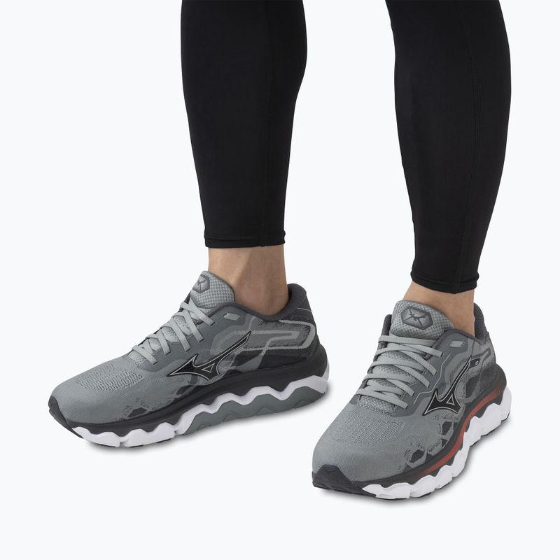 Scarpe da corsa da uomo Mizuno Wave Horizon 7 piombo/nichel/cayenne 4