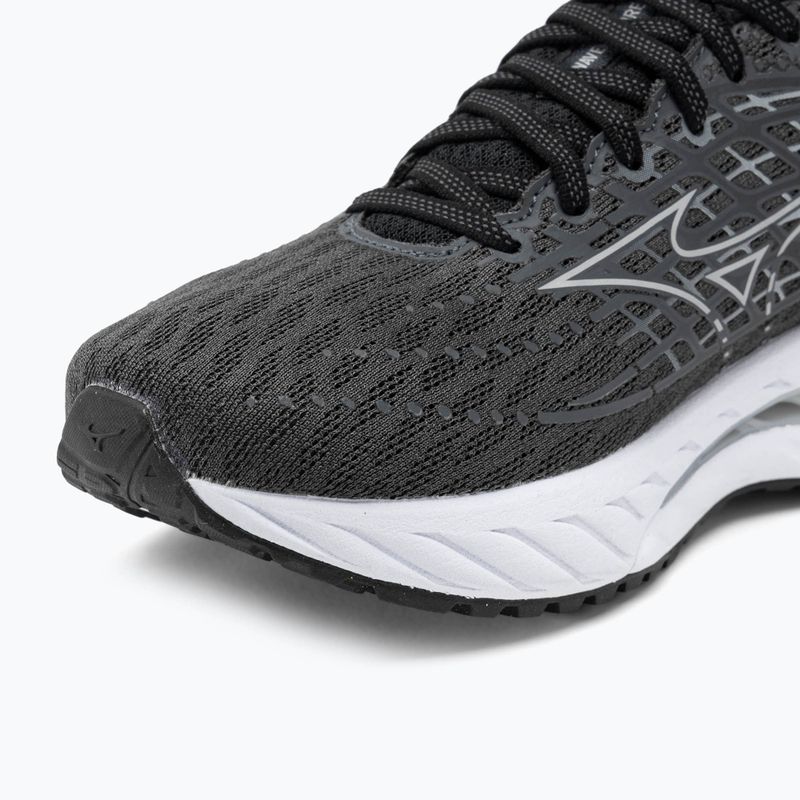 Scarpe da corsa da uomo Mizuno Wave Inspire 20 ebano/bianco/nero 8