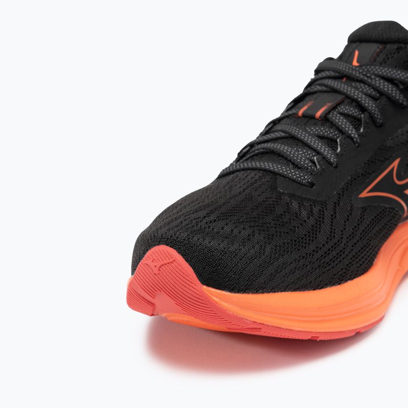 Scarpe da corsa da uomo Mizuno Wave Revolt 3 nero/nasturzio/cayenne 7