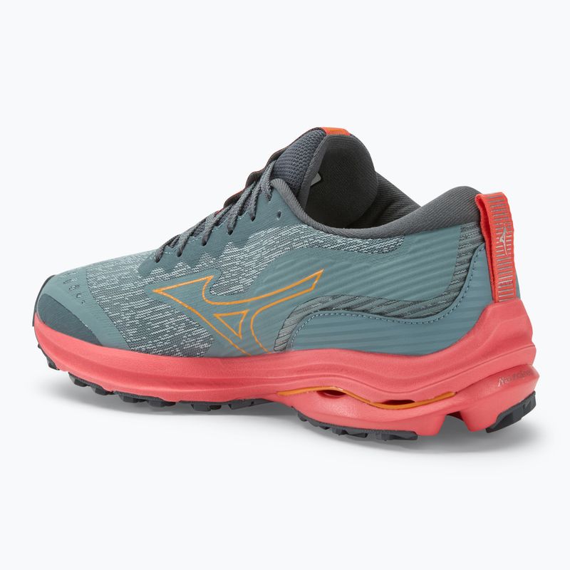 Scarpe da corsa da donna Mizuno Wave Rider TT lead/ carrot curl/ nasturtium 3