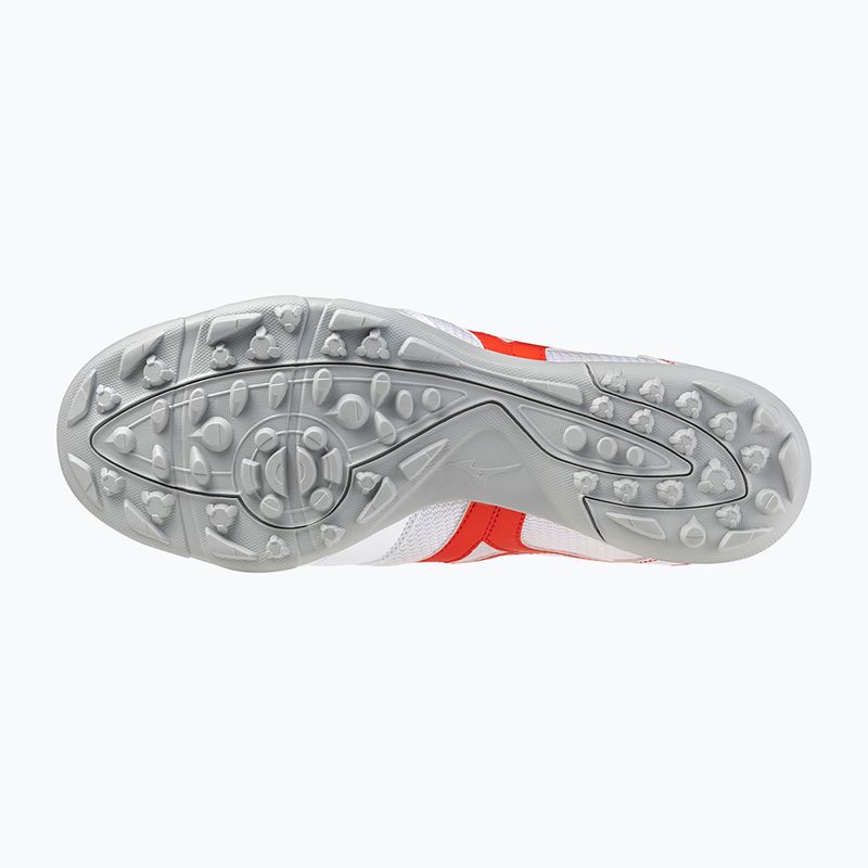 Scarpe da calcio per bambini Mizuno MRL Sala Club TF Jr bianco/rosso radiante 12