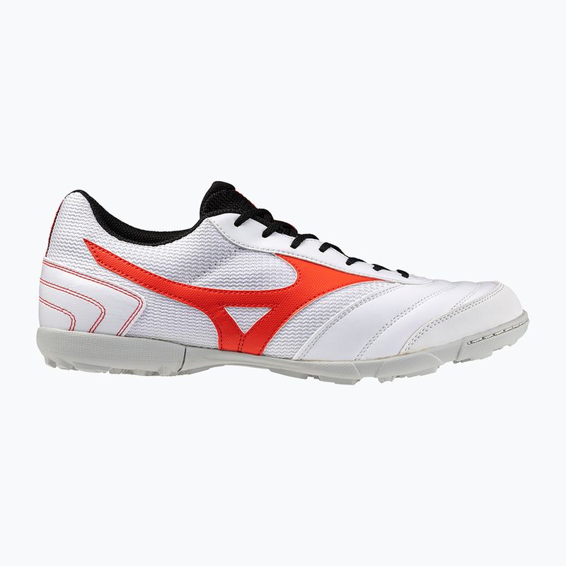 Scarpe da calcio da uomo Mizuno MRL Sala Club TF bianco/rosso radiante 8