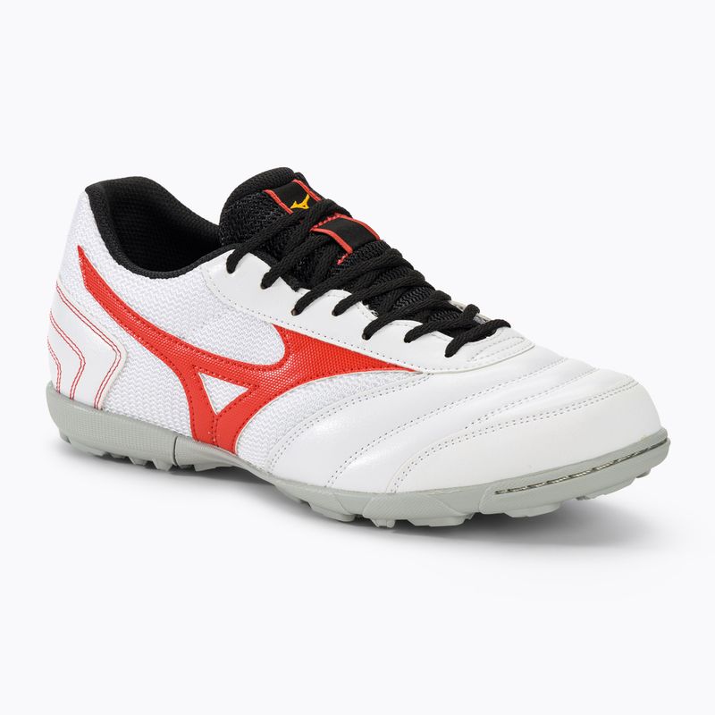 Scarpe da calcio da uomo Mizuno MRL Sala Club TF bianco/rosso radiante