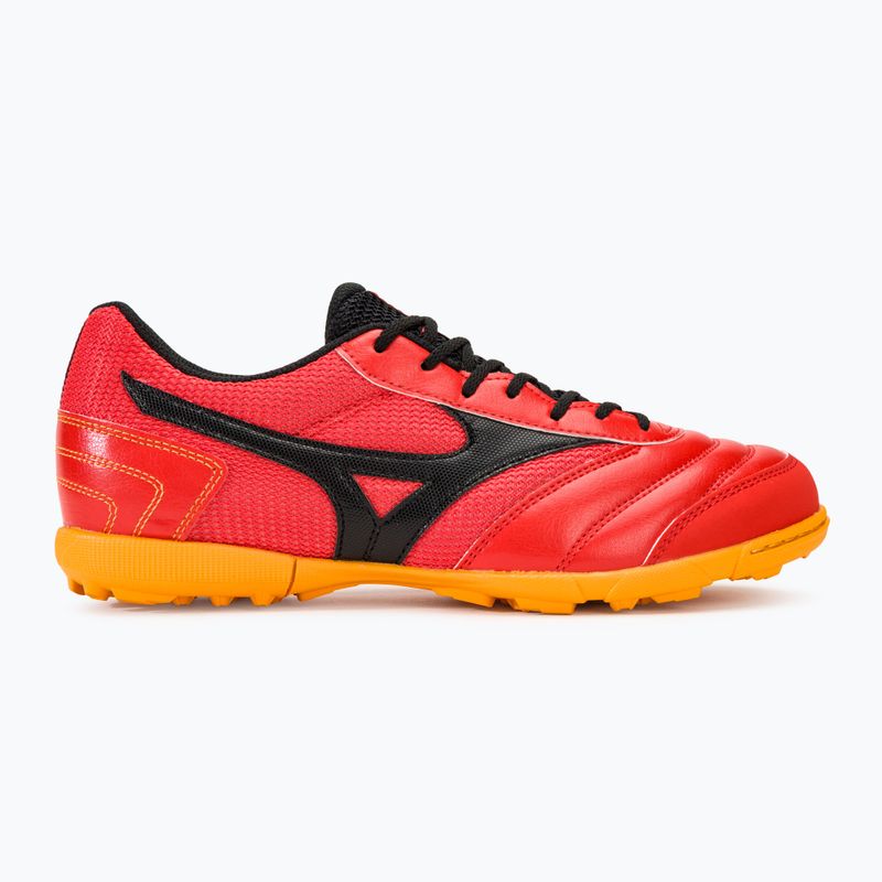 Scarpe da calcio da uomo Mizuno MRL Sala Club TF rosso radioso/nero 2