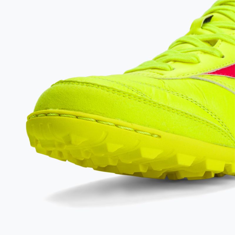 Scarpe da calcio Mizuno Morelia Sala Elite TF giallo sicurezza/fuoco corallo 2/galaxy argento uomo 9