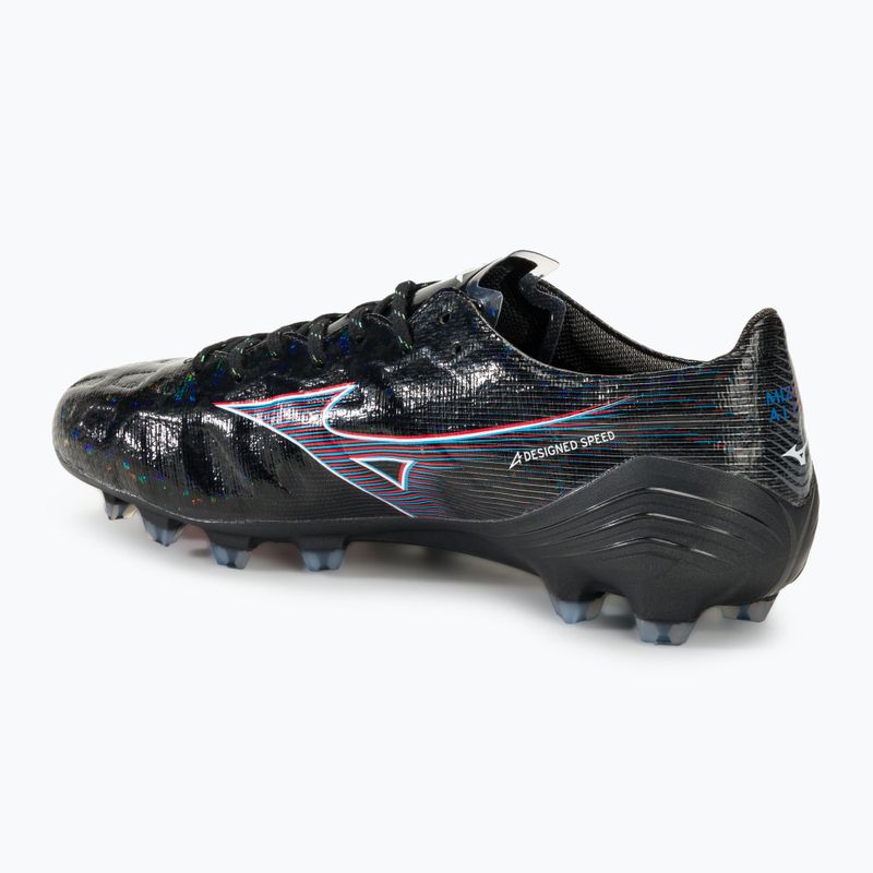 Scarpe da calcio da uomo Mizuno Αlpha Elite Md nero/rosso fuoco/801 c 3