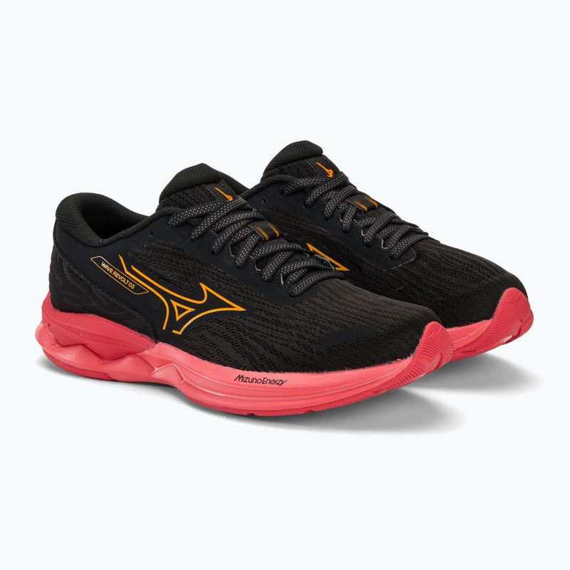 Scarpe da corsa da donna Mizuno Wave Revolt 3 nero/carrot curl/dubarry 4