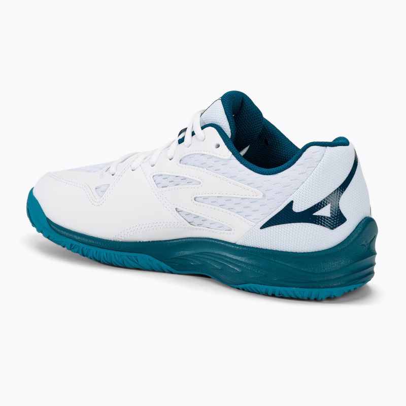 Scarpe da pallavolo da uomo Mizuno Thunder Blade Z bianco/blu marina/argento 3