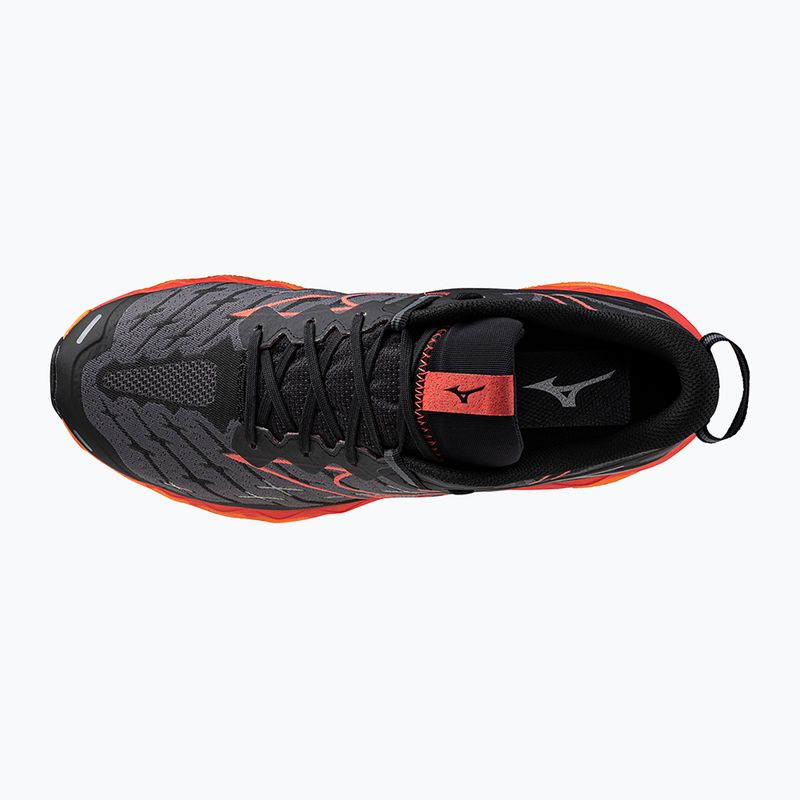 Scarpe da corsa da uomo Mizuno Wave Mujin 10 nero/cayenne/nasturzio 11