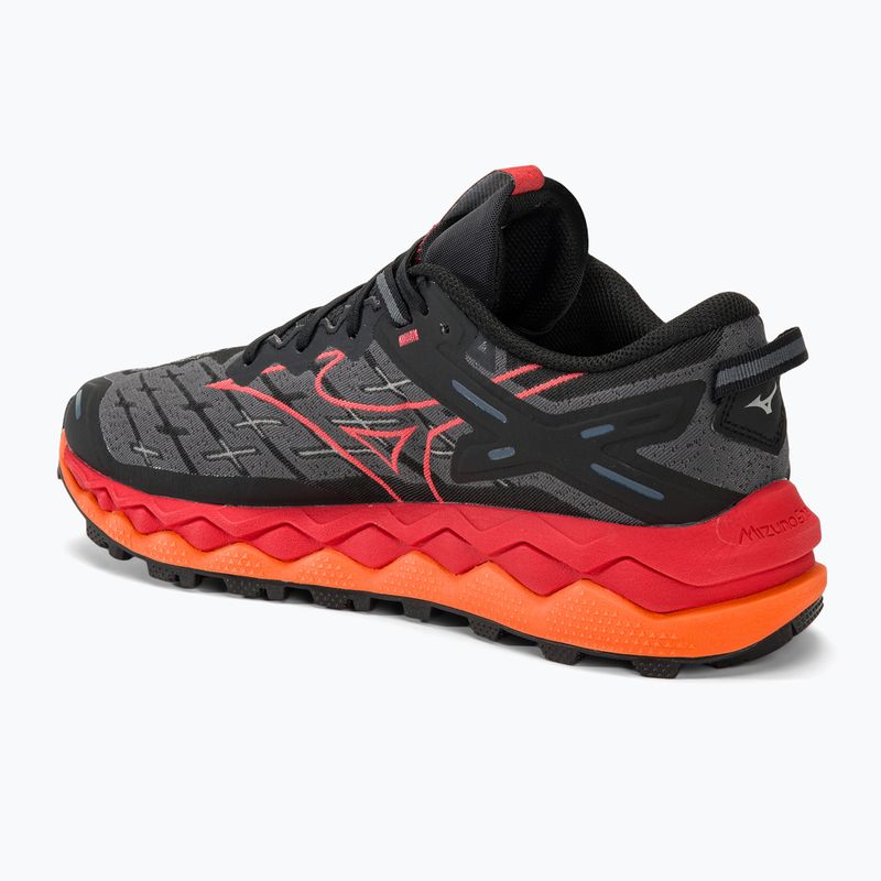 Scarpe da corsa da uomo Mizuno Wave Mujin 10 nero/cayenne/nasturzio 3