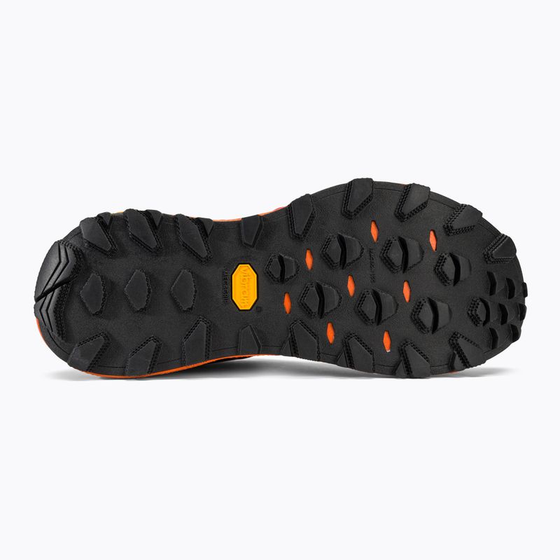Scarpe da corsa da uomo Mizuno Wave Mujin 10 nero/cayenne/nasturzio 4
