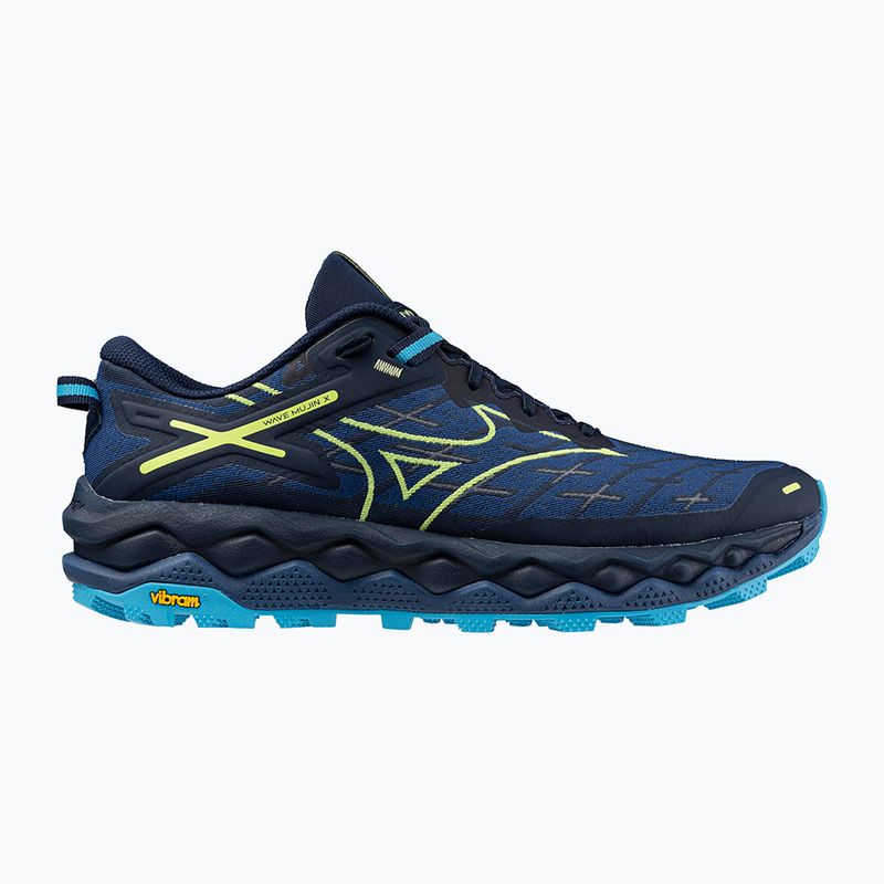 Scarpe da corsa da uomo Mizuno Wave Mujin 10 dress blues/verde brillante/swim cap 8